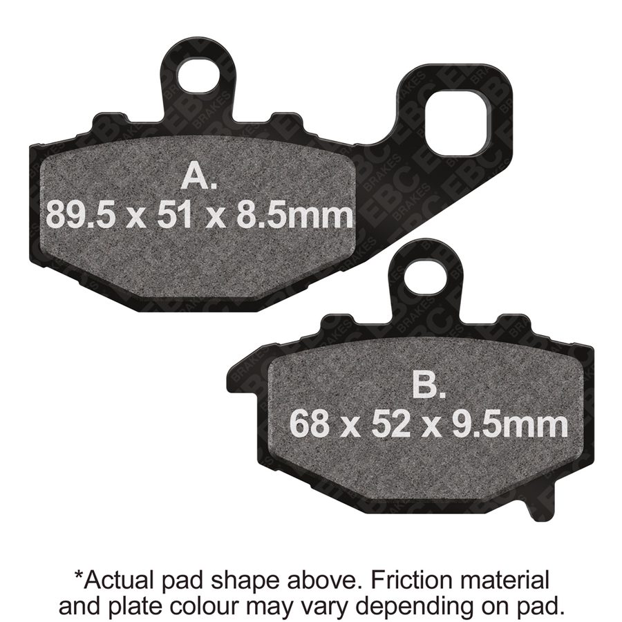 EBC Double-H Sintered Brake Pads — FA192HH