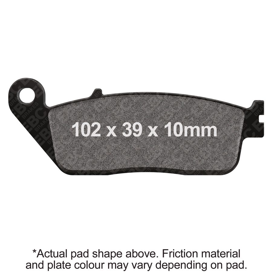 EBC Double-H Sintered Brake Pads — FA196HH