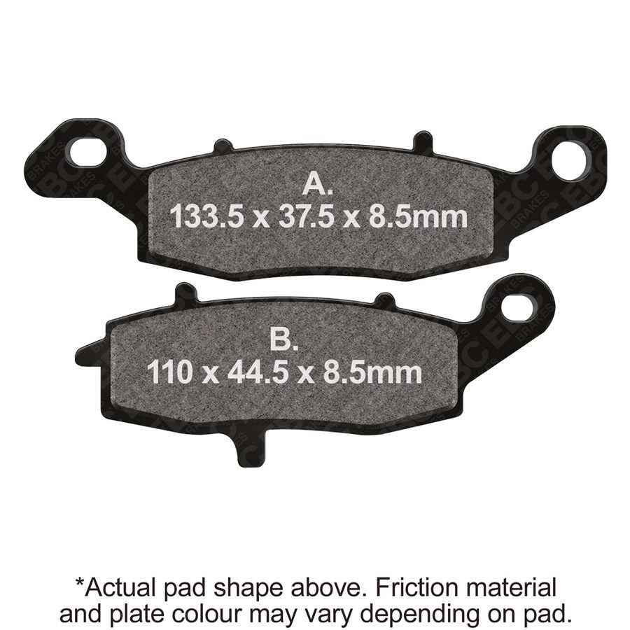 EBC Double-H Sintered Brake Pads — FA231HH