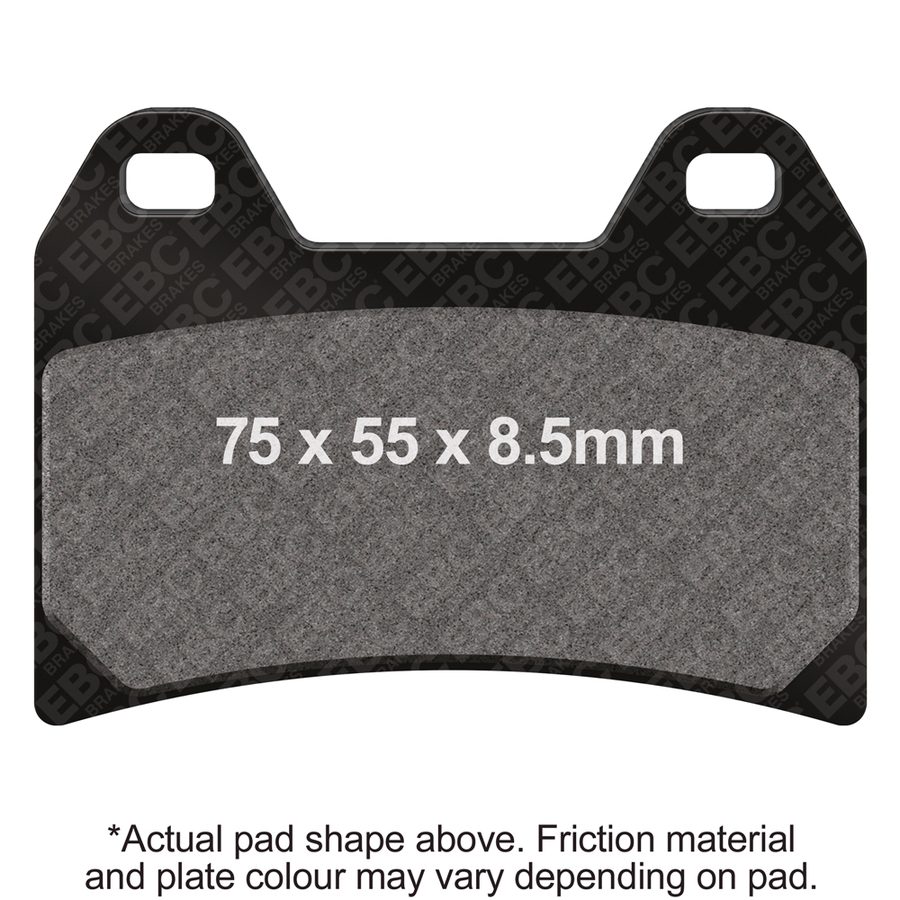 EBC Double-H Sintered Brake Pads — FA244HH