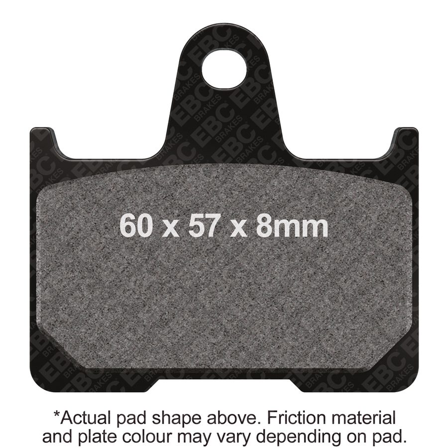 EBC Double-H Sintered Brake Pads — FA254HH