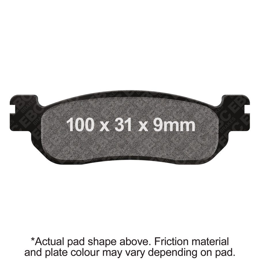 EBC Double-H Sintered Brake Pads — FA275HH