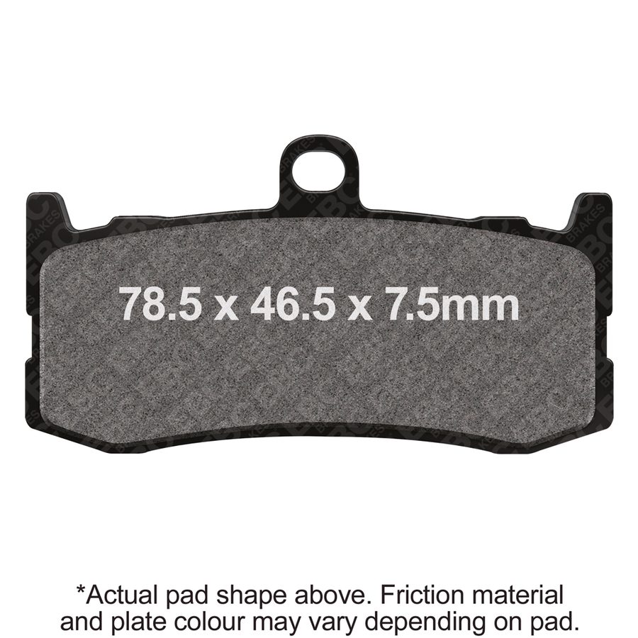 EBC Double-H Sintered Brake Pads — FA491HH