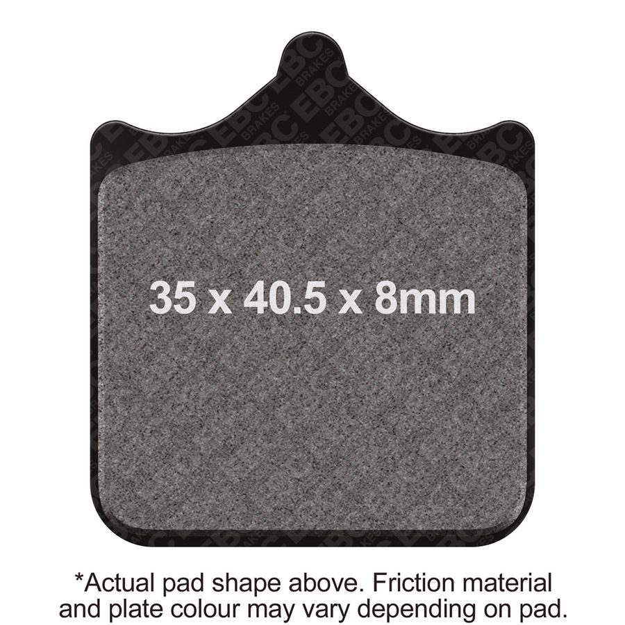 EBC Double-H Sintered Brake Pads — FA604/4HH