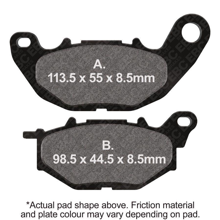 EBC GPFAX Race Brake Pads — GPFAX663HH
