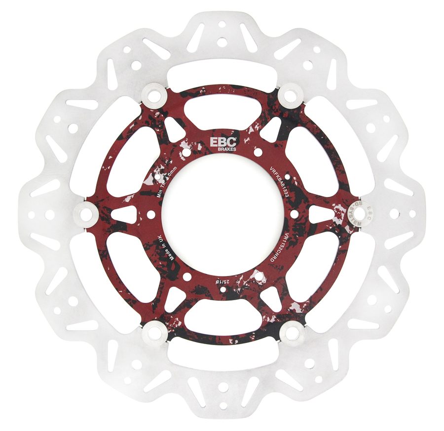 EBC Vee-Rotor Floating Front Brake Disc — VR1152CHRD